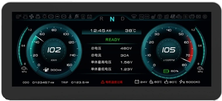 Feature of 12.3 Inch LCD Instrument Cluster Feature of 12.3 Inch LCD Instrument Cluster